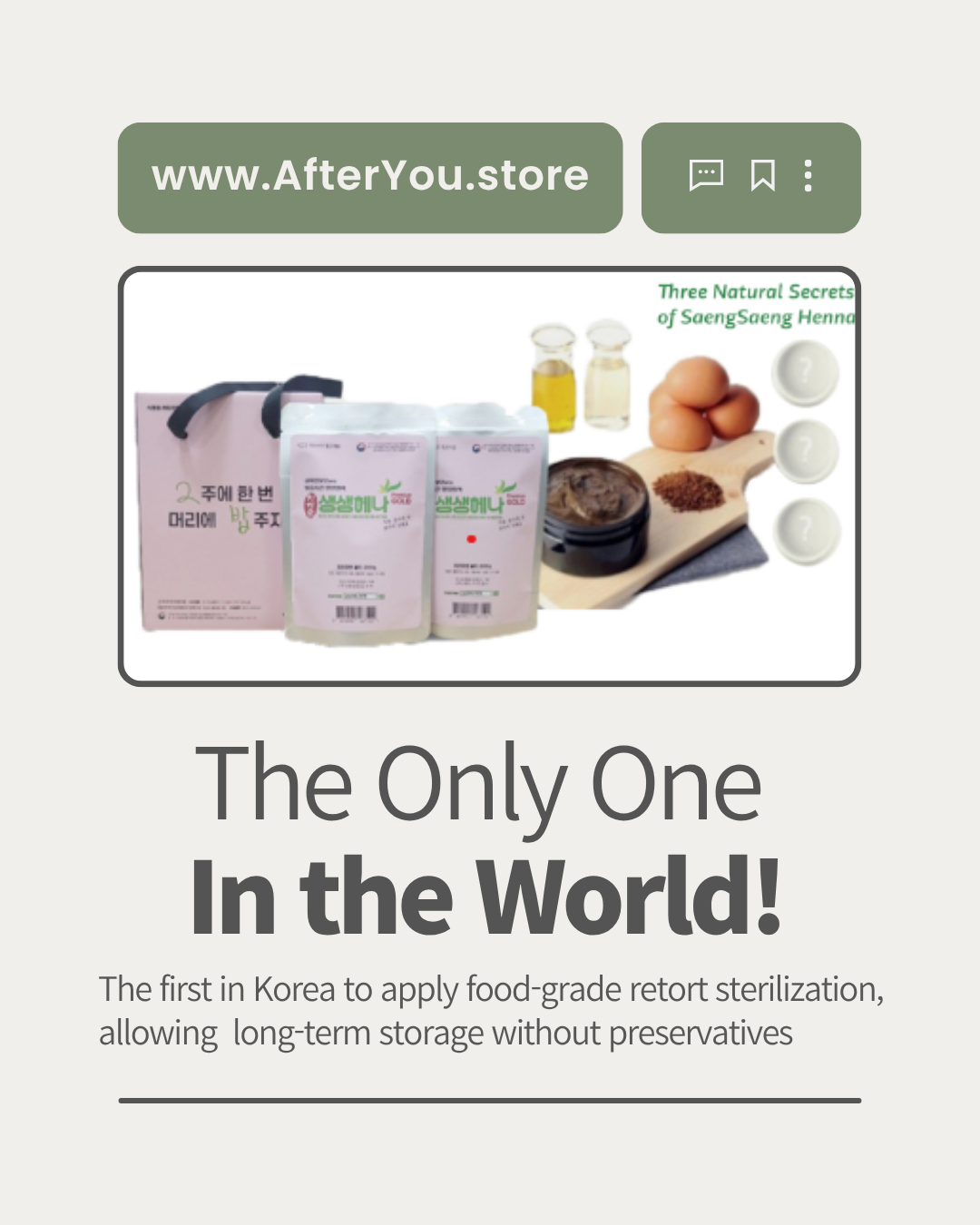 Natural Henna Hair Dye 8.82oz(250g) (1 pack) — Men: 3–4 uses / Women: 2 short cuts, 1 bob cut <br> ✨ Fast Color, Deep Care<br> 🌿 1 Hour to Color, 3 Hours for Healthy Scalp 🌿